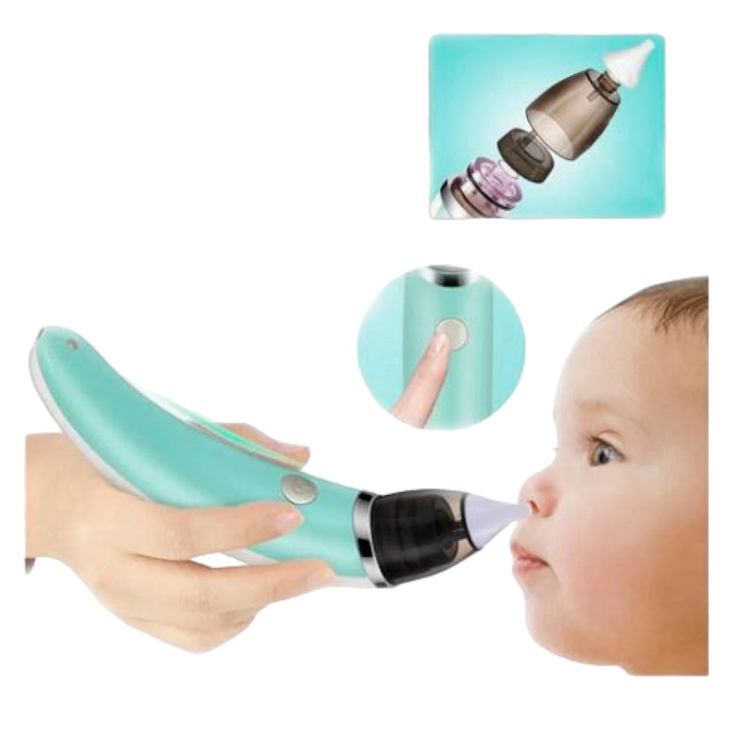 Aspirador Nasal Para Bebes, Saca Mocos